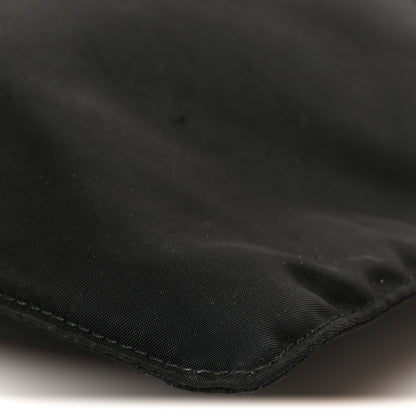 Prada Nylon Vela Flat Messenger Bag Black 10 of 10
