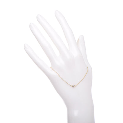 Tiffany 18K Yellow Gold Diamond .08ct Elsa Peretti Diamonds by the Yard Bracelet 2 of 4