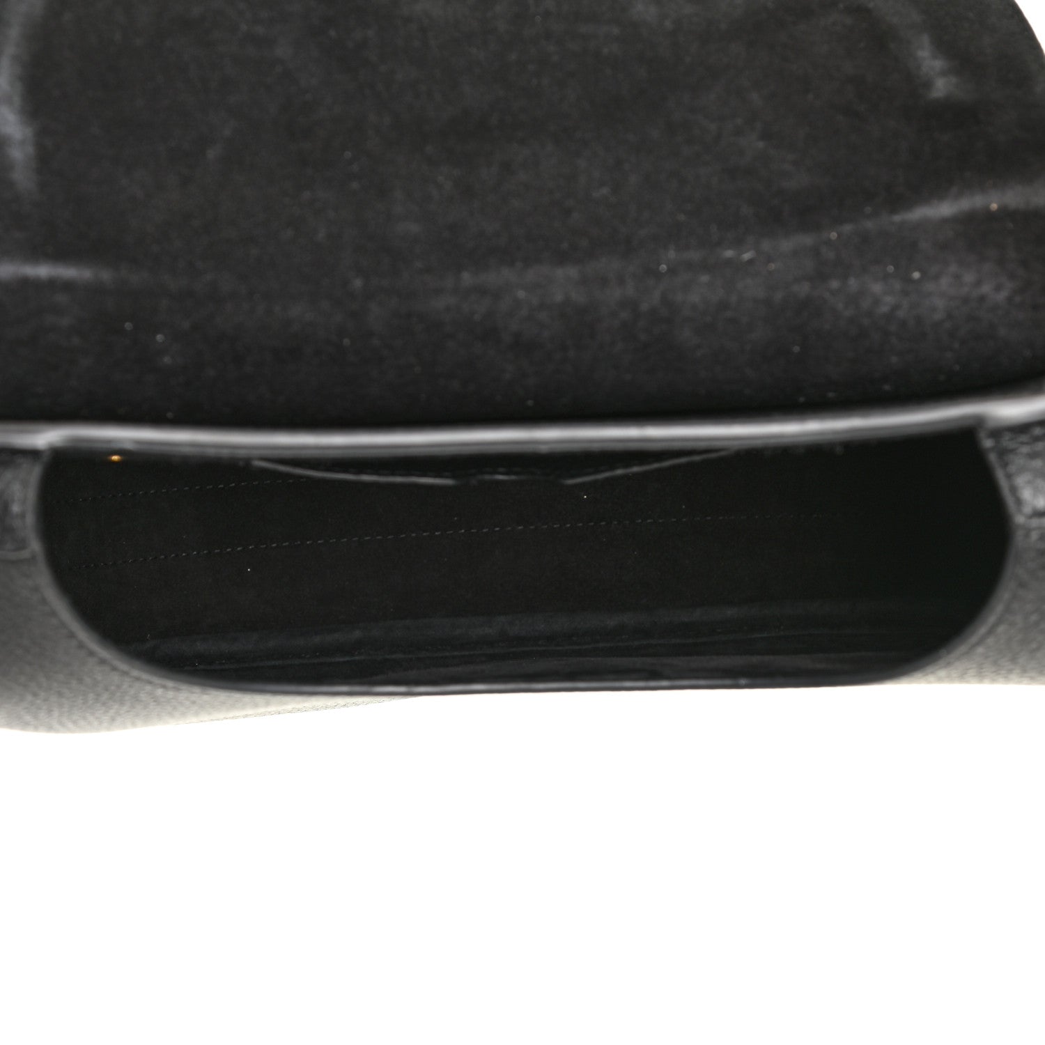Christian Dior Grained Calfskin Medium Bobby Flap Black 4 of 12