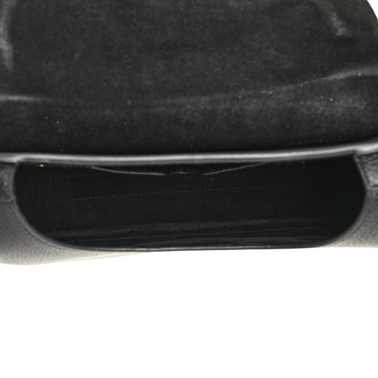 Christian Dior Grained Calfskin Medium Bobby Flap Black 4 of 12