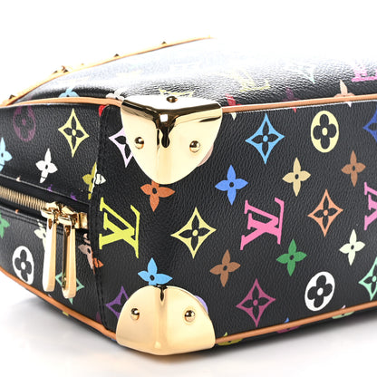 Louis Vuitton Monogram Multicolor Trouville Black 8 of 9