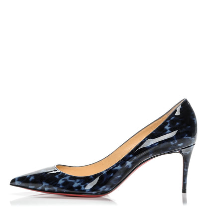 Christian Louboutin Patent Tartaruga Decollete 554 70 Pumps 38.5 Night 1 of 7