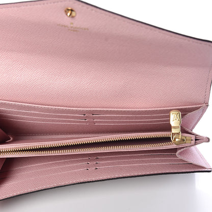 Louis Vuitton Monogram Sarah Wallet NM Rose Ballerine 6 of 7