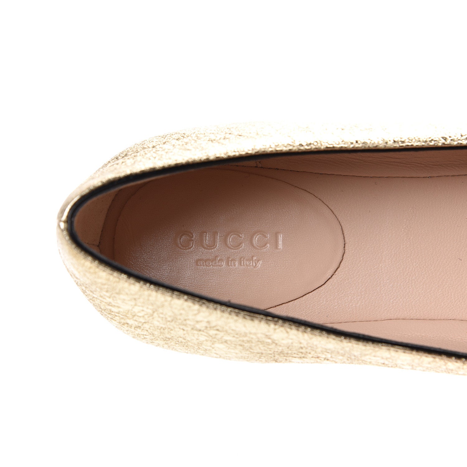 Gucci Galassia GG Marmont Fringe Flats 38 Platino 7 of 8