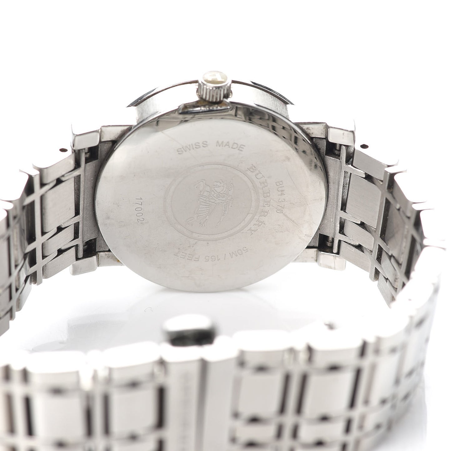 Stainless Steel Diamond Mother of Pearl 28mm Heritage Quartz Watch BU1370