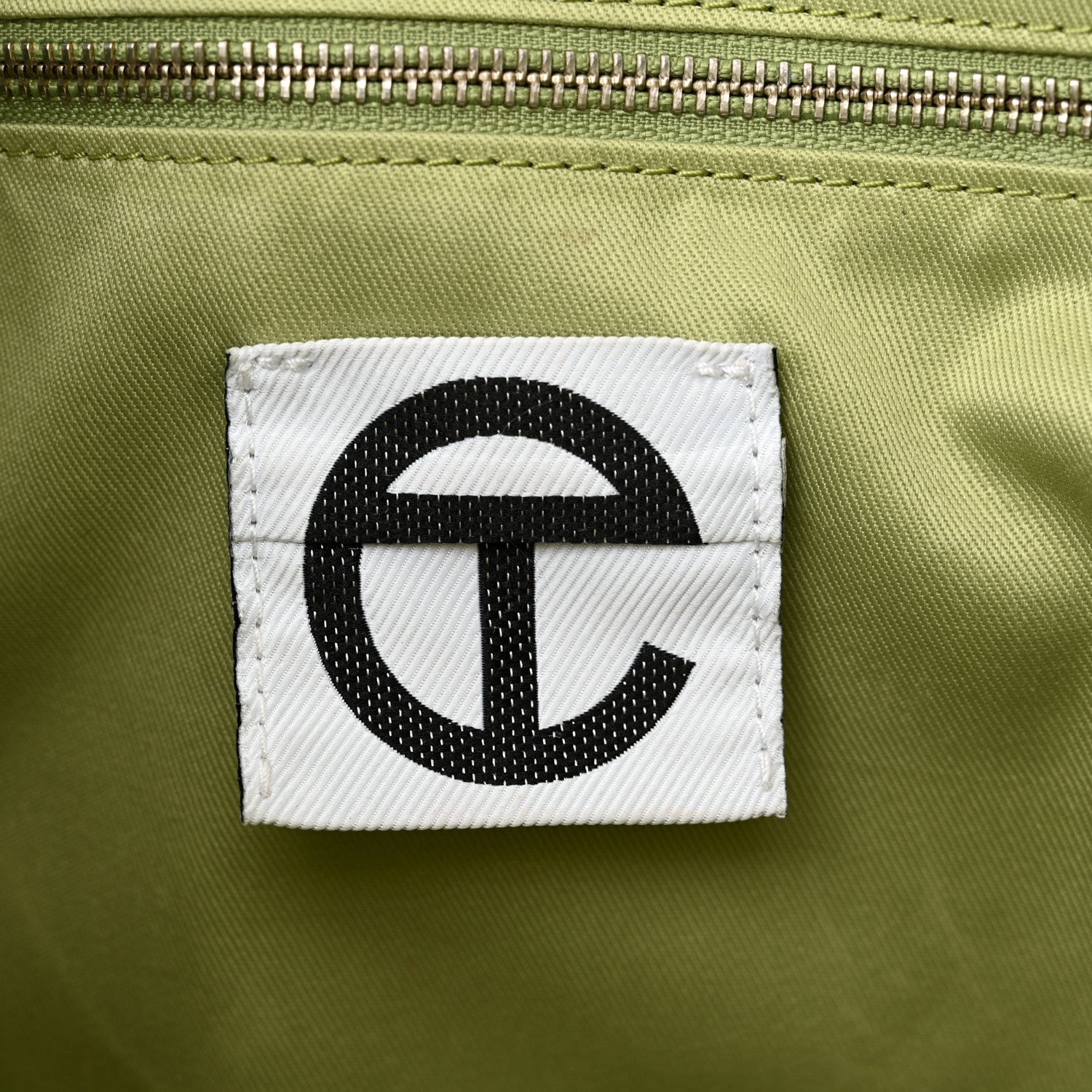 Telfar Vegan Leather Medium Shopping Bag Drab 6 of 13