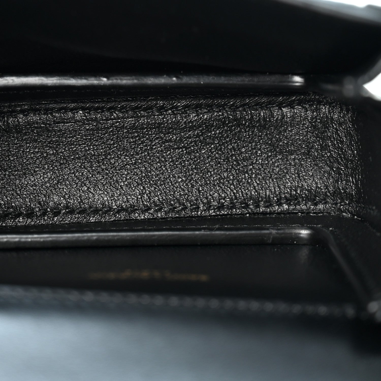 Saint Laurent Smooth Calfskin Micro Solferino Satchel Black 4 of 9