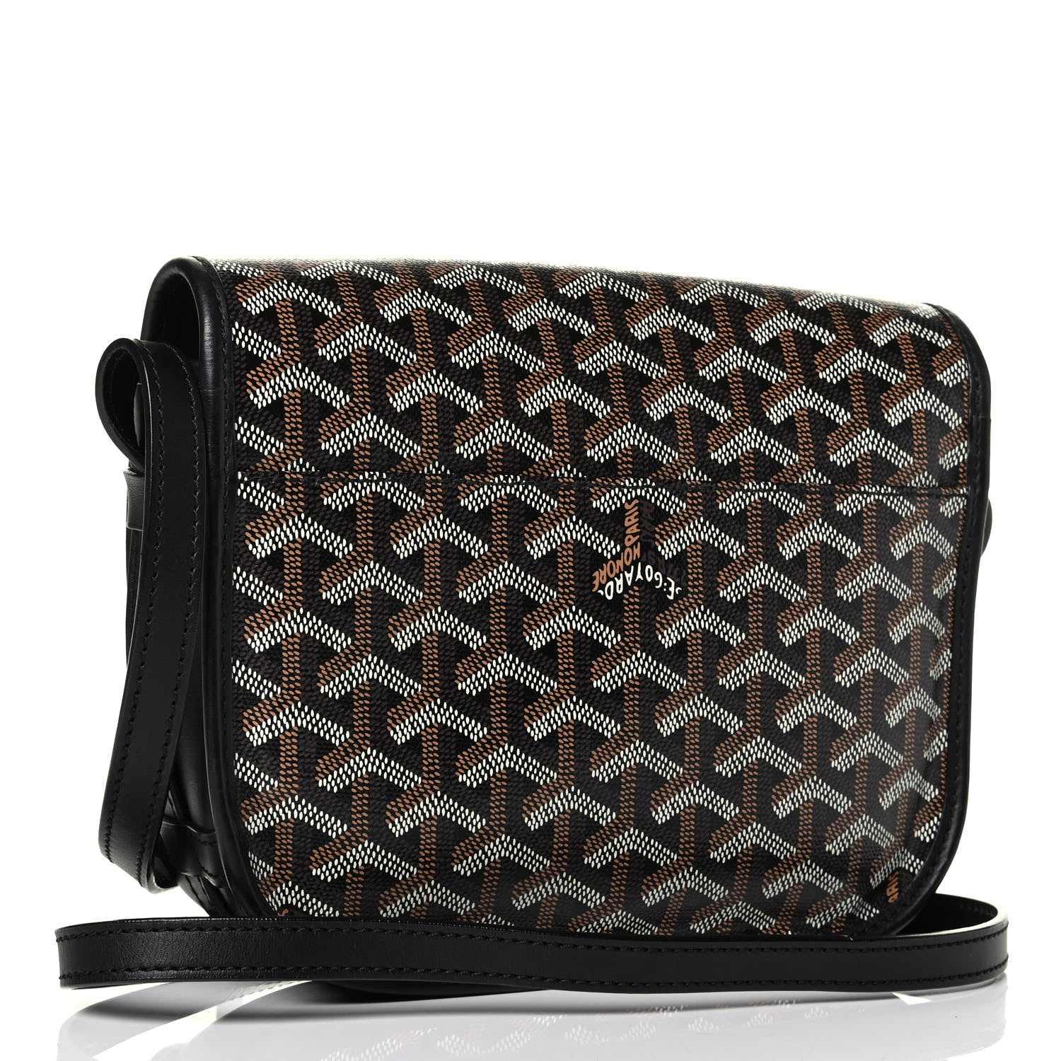 Goyard Goyardine Belvedere PM Messenger Bag Black 2 of 6