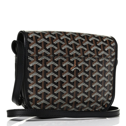 Goyard Goyardine Belvedere PM Messenger Bag Black 2 of 6