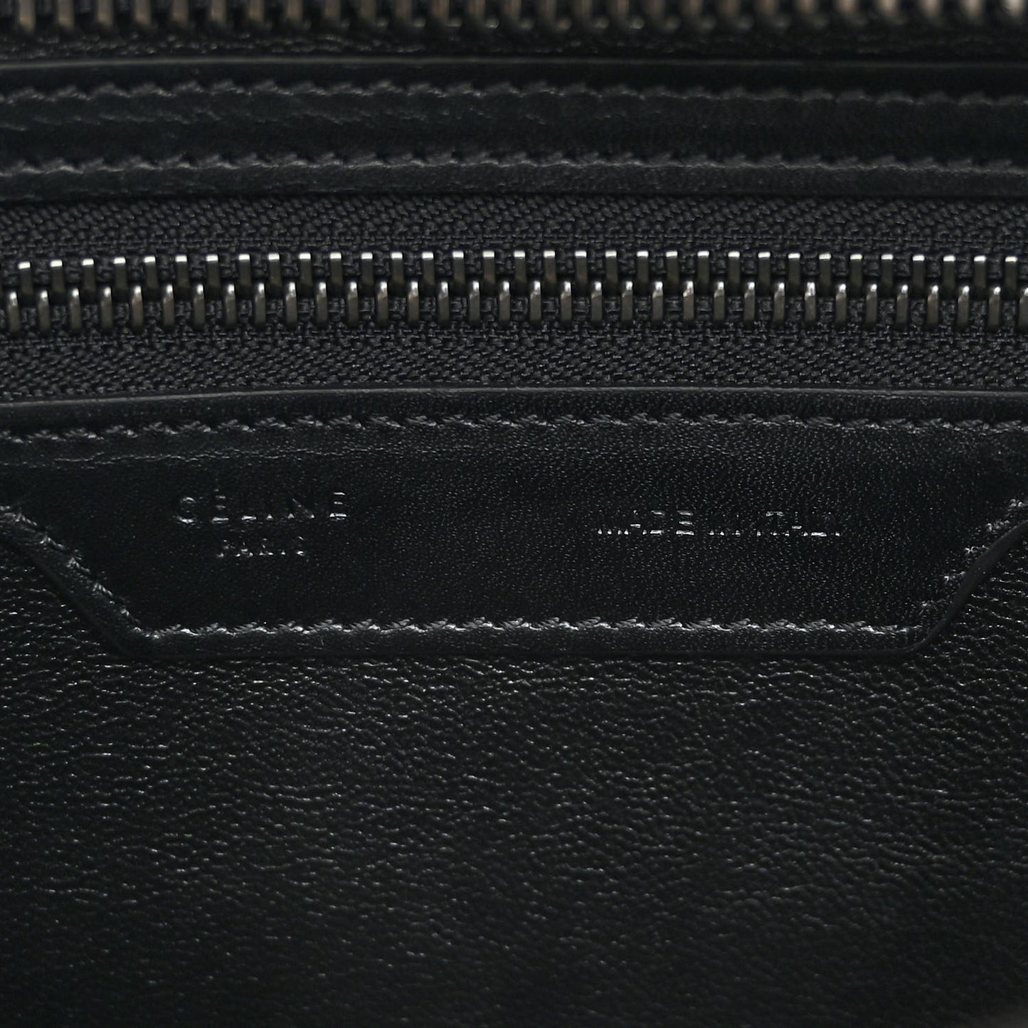 Bullhide Drummed Calfskin Micro Tri-Color Luggage Antarctic