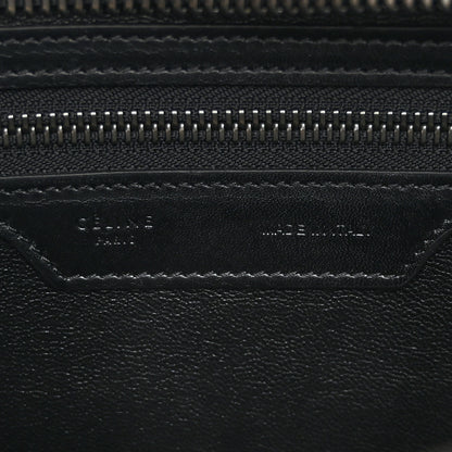 Celine Bullhide Drummed Calfskin Micro Tri-Color Luggage Antarctic 9 of 13