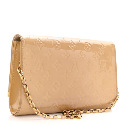 Louis Vuitton Vernis Ana Clutch Dune 3 of 9