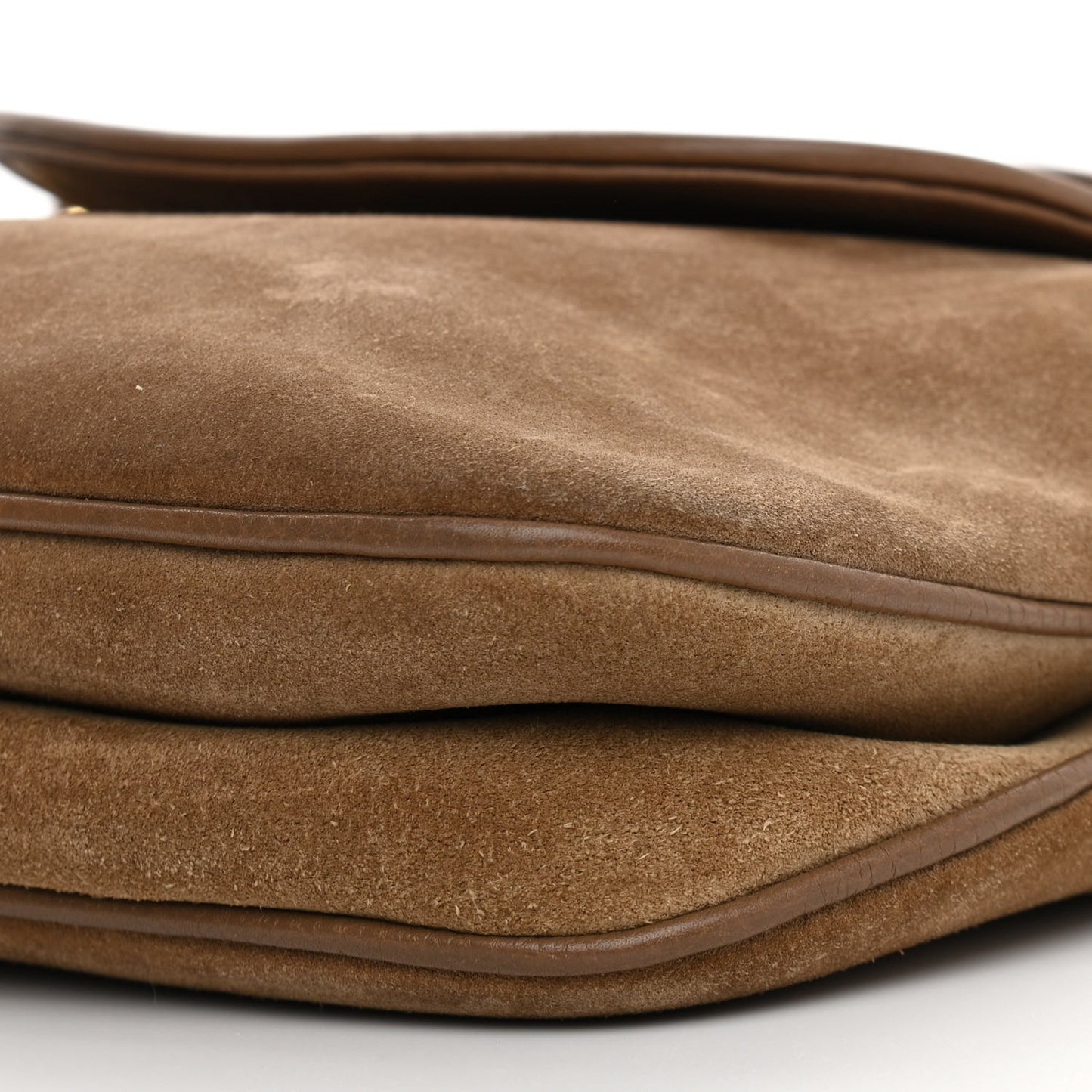 Suede Cudu Medium 1973 Shoulder Bag Marron Glace
