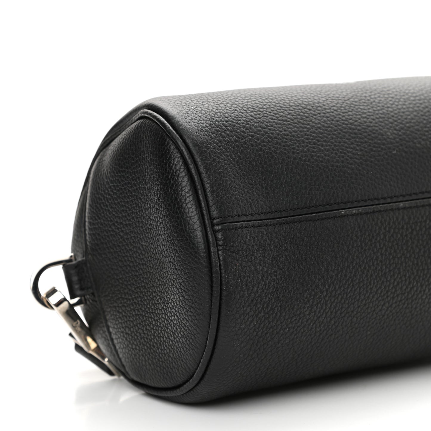 HOMME Grained Calfskin Mens Roller Messenger Black