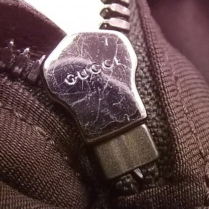 Gucci GG Monogram Double Pocket Belt Bag Dark Brown 10 of 10