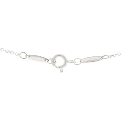 Tiffany Sterling Silver Aquamarine Elsa Peretti Color by the Yard Pendant Necklace 4 of 5