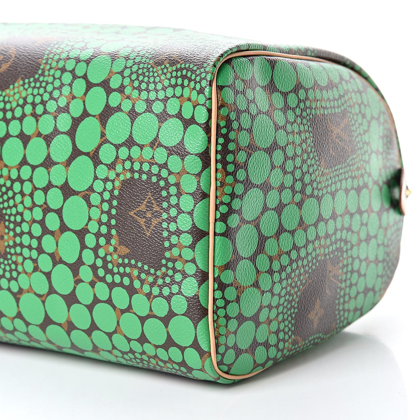 Monogram Kusama Town Speedy 30 Green