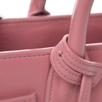 Saint Laurent Calfskin Nano Sac De Jour Rose Dark 21 of 28