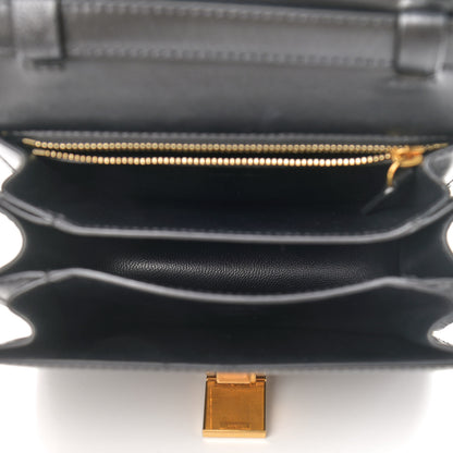 Celine Box Calfskin Small Classic Box Flap Bag Black 5 of 13