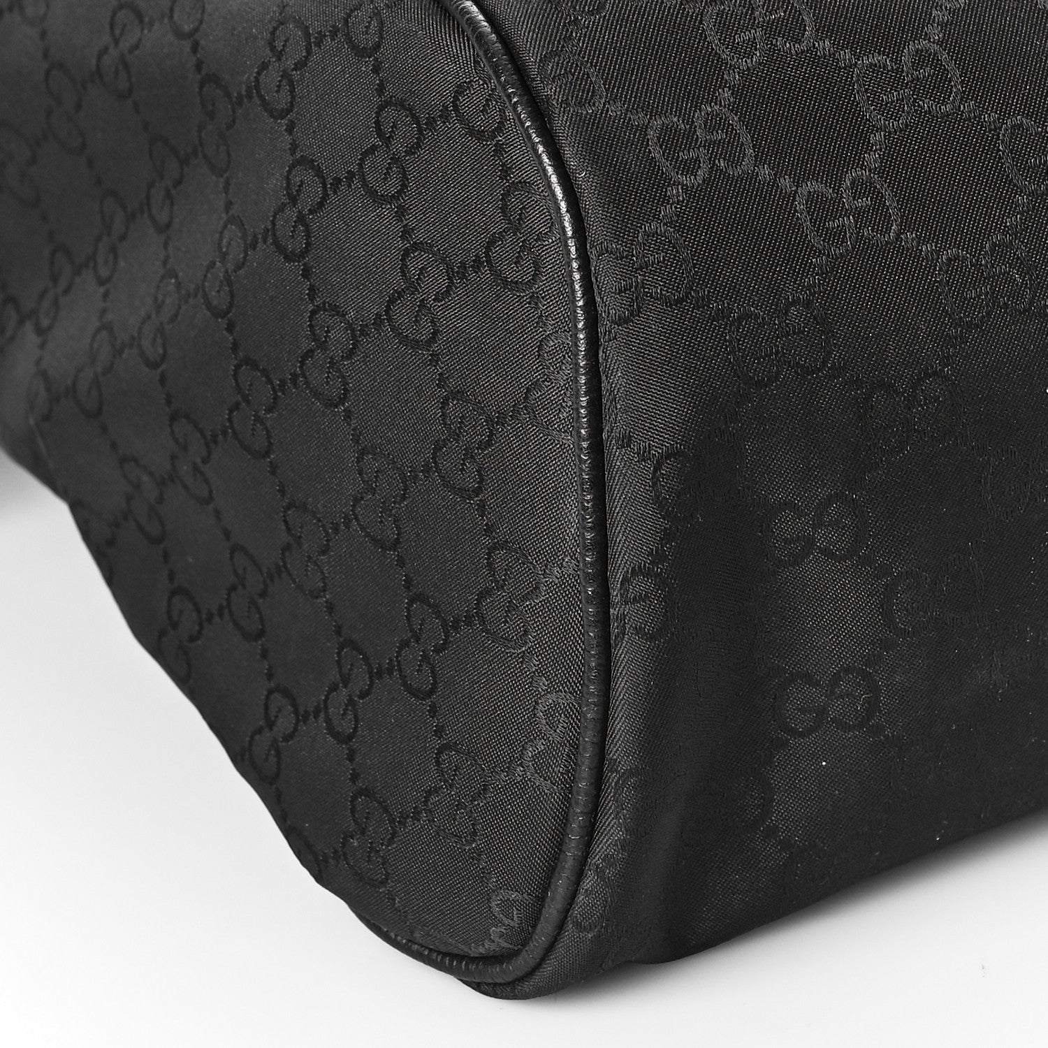 Gucci Nylon Monogram Slim Backpack Black 8 of 12