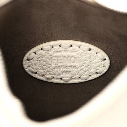 Fendi Cuoio Roma Sellerissima Nappa Sintetica Tape Stitch Mini Fendessence Shoulder Bag White 6 of 12
