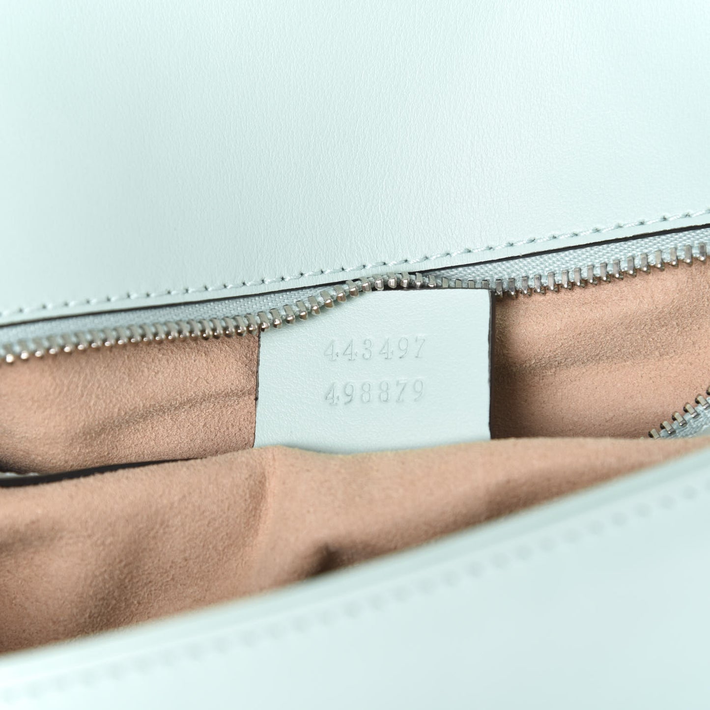Calfskin Matelasse Small GG Marmont Shoulder Bag Water Green