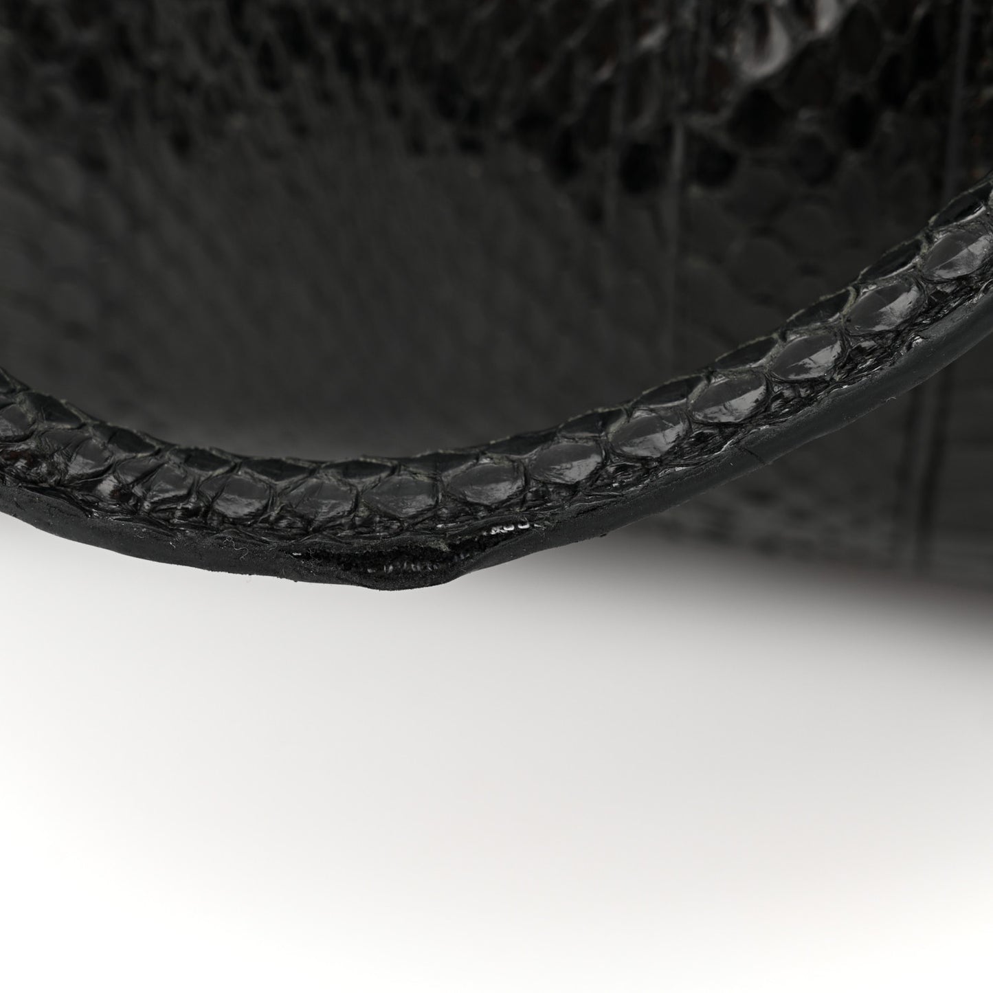 Silky Snake Print Bayswater Black