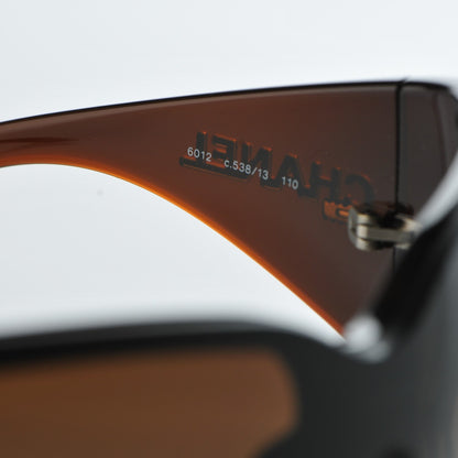Chanel Logo Sunglasses 6012 Brown 6 of 8