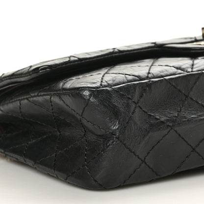 Chanel Aged Calfskin Quilted 2.55 Reissue 225 Flap Black 8 of 9