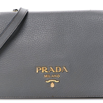 Prada Vitello Phenix Crossbody Bag Marmo 11 of 13
