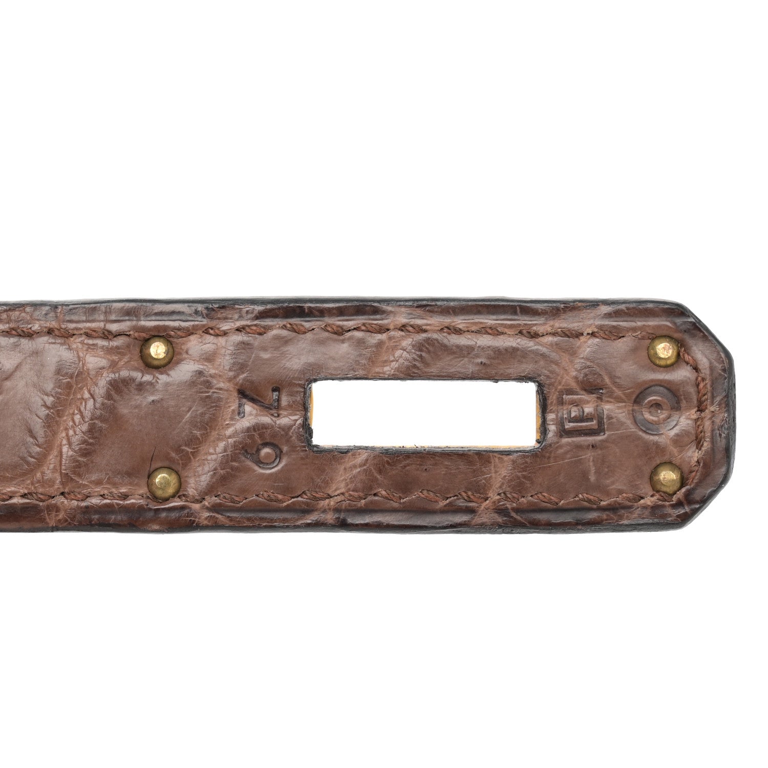 Hermes Matte Niloticus Crocodile Birkin 35 Alezan 7 of 13