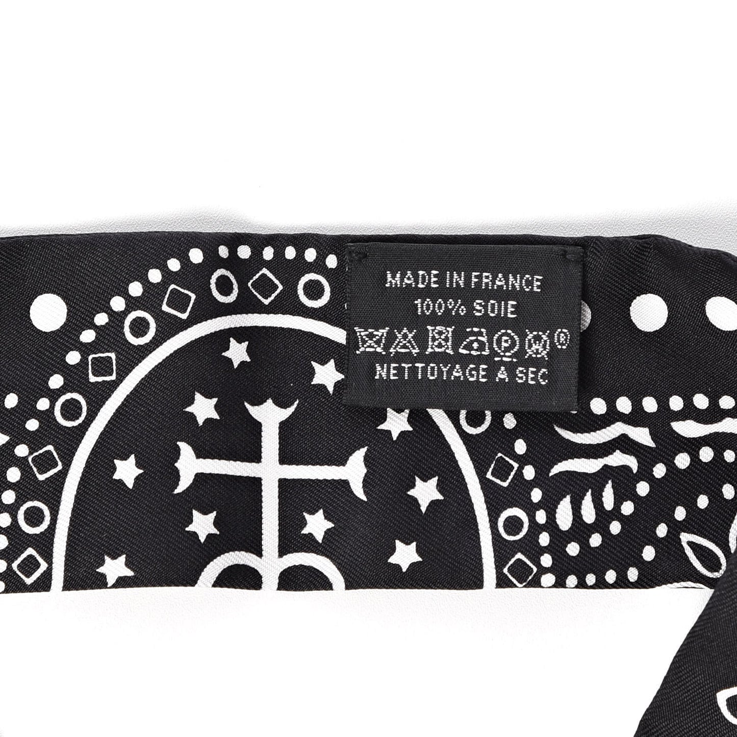 Silk Entre Ciel Et Mer Twilly Black White