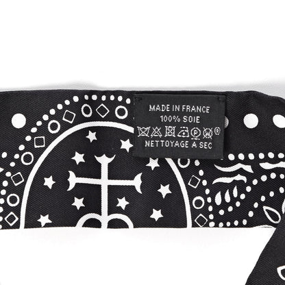 Hermes Silk Entre Ciel Et Mer Twilly Black White 3 of 5
