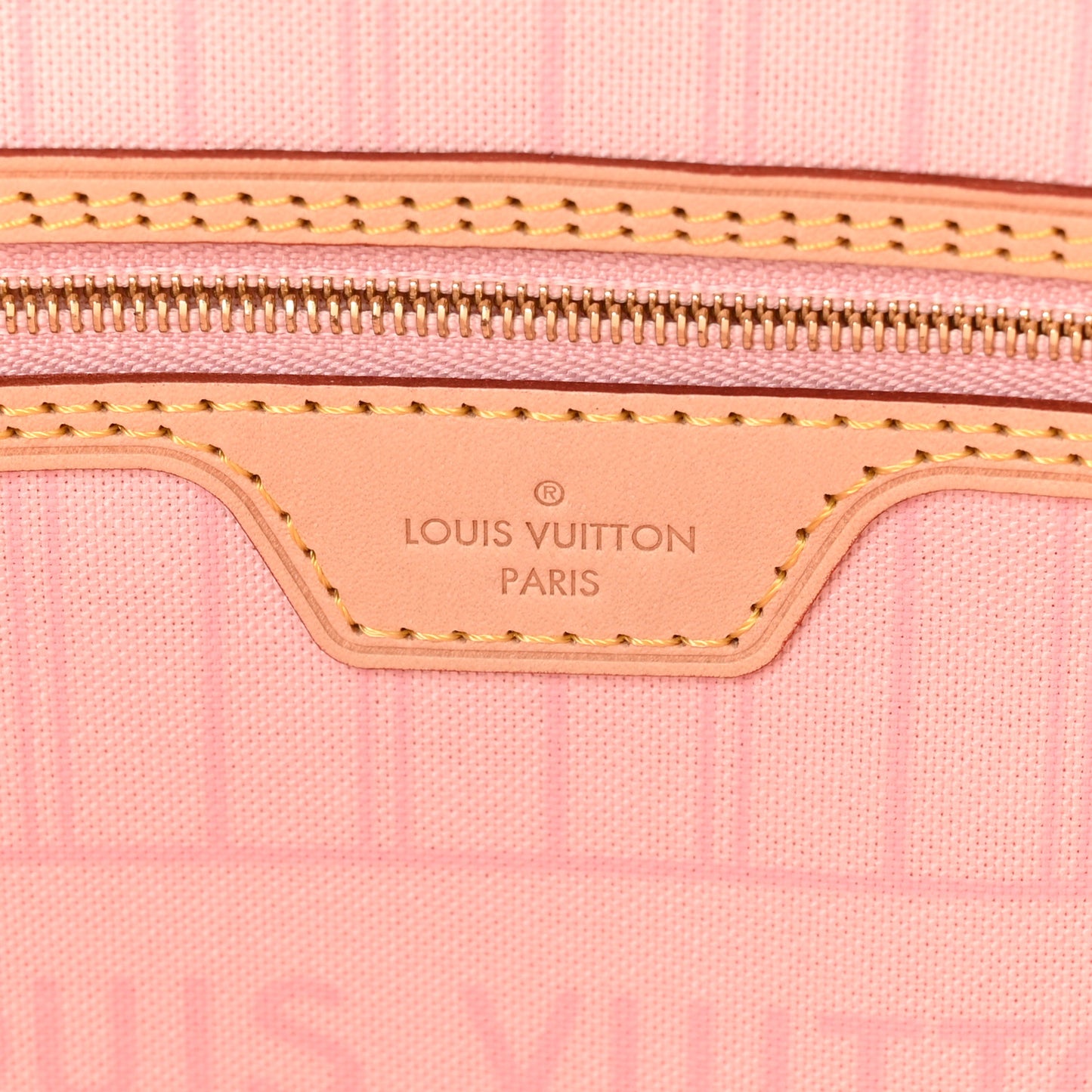 Damier Azur Neo Neverfull MM Rose Ballerine