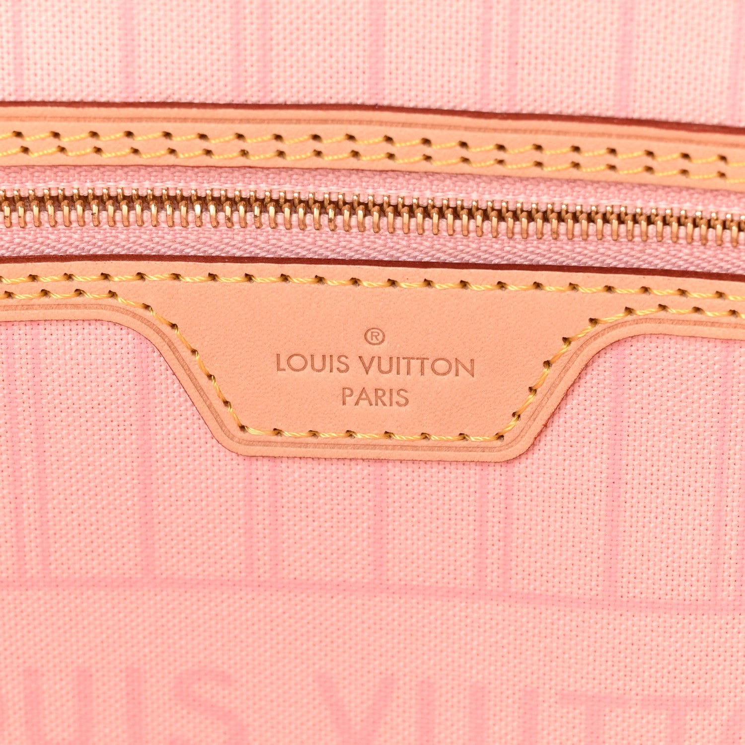 Louis Vuitton Damier Azur Neo Neverfull MM Rose Ballerine 7 of 10