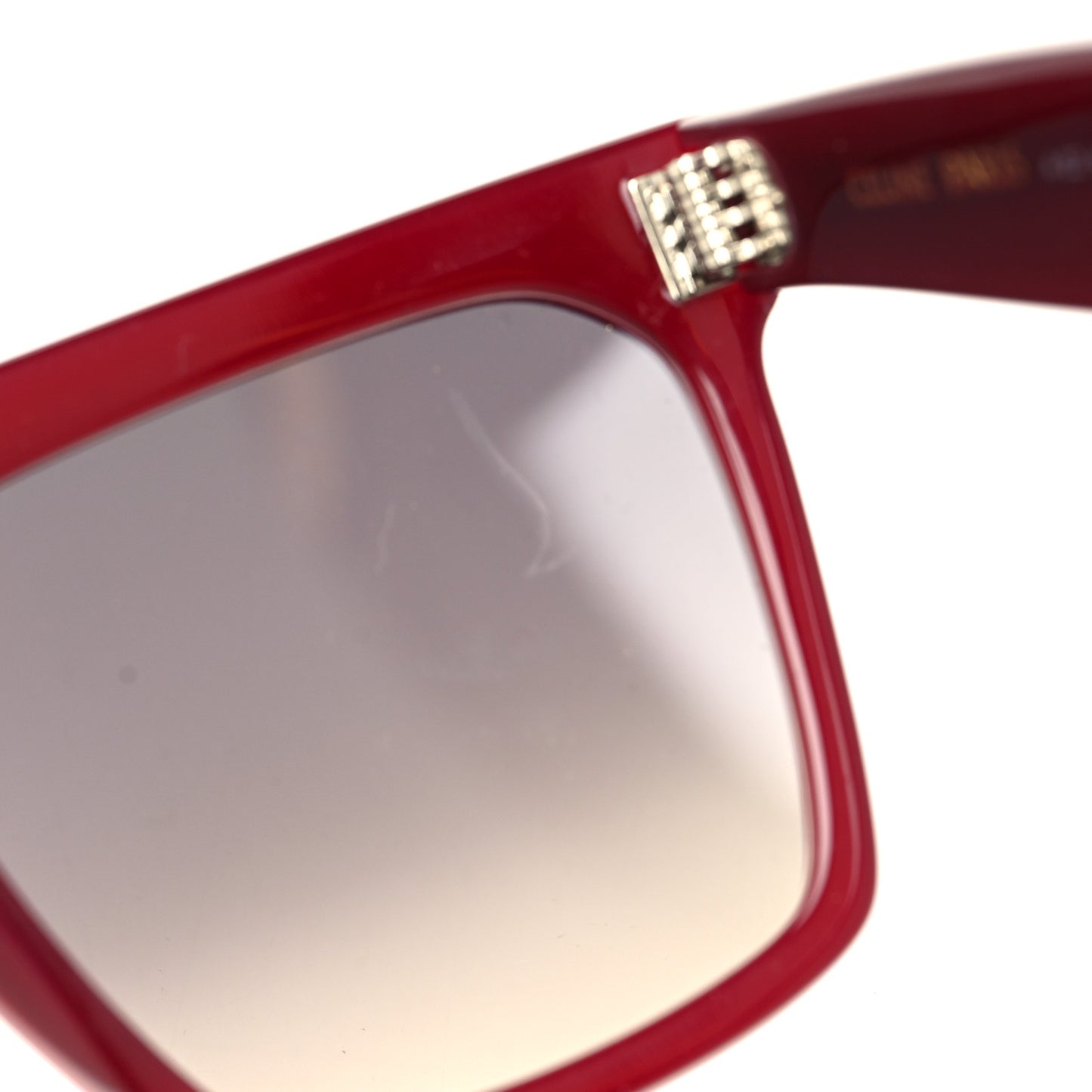 Acetate Polarized Square Sunglasses CL4055IN Red