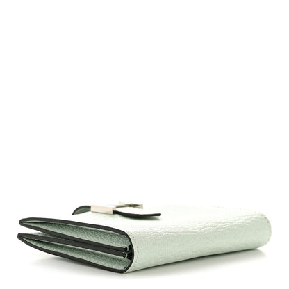Hermes Chevre Mysore Bearn Card Holder Wallet Vert Peppermint 4 of 10