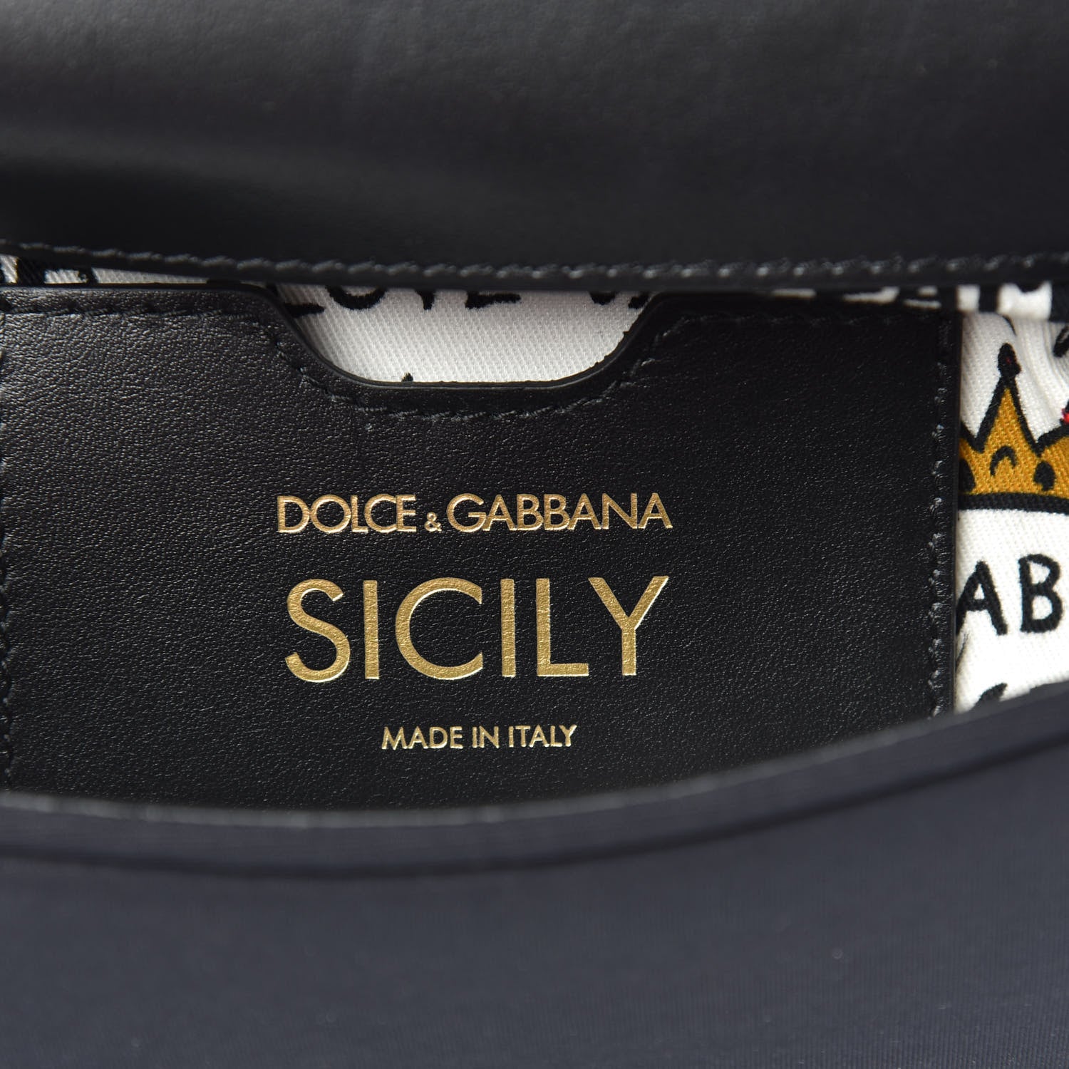 Dolce & Gabbana Neoprene Small Miss Sicily Satchel Black 6 of 9