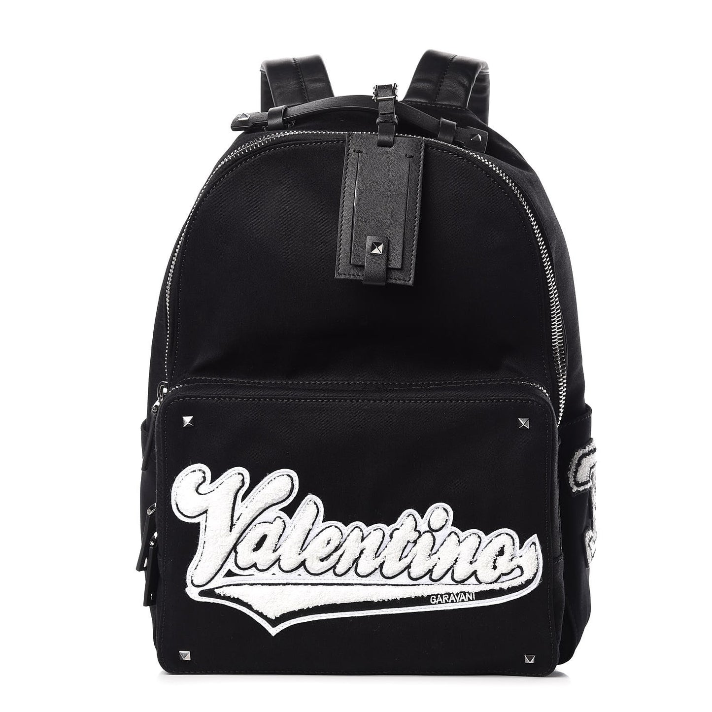 Canvas Logo Backpack Black