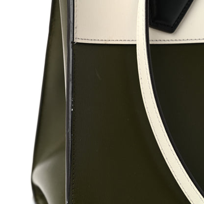 Louis Vuitton Taurillon City Steamer MM Kaki Creme Black 10 of 10