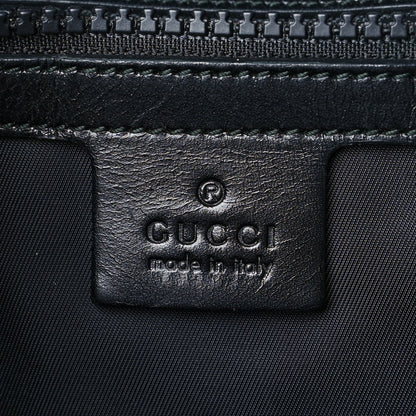 Gucci Techno Canvas GucciGhost Double Buckle Backpack Black New Acquamarine 6 of 10