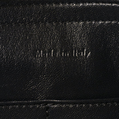 Celine Paperweight Calfskin Medium Tri-Fold Bag Black 7 of 9