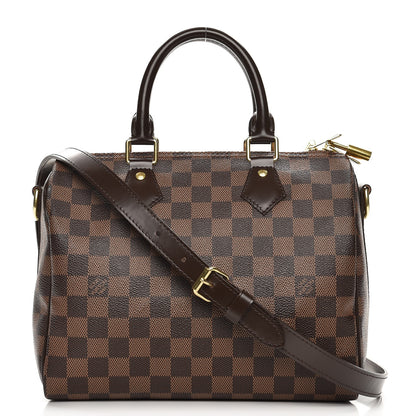 Louis Vuitton Damier Ebene Speedy Bandouliere 25 1 of 9