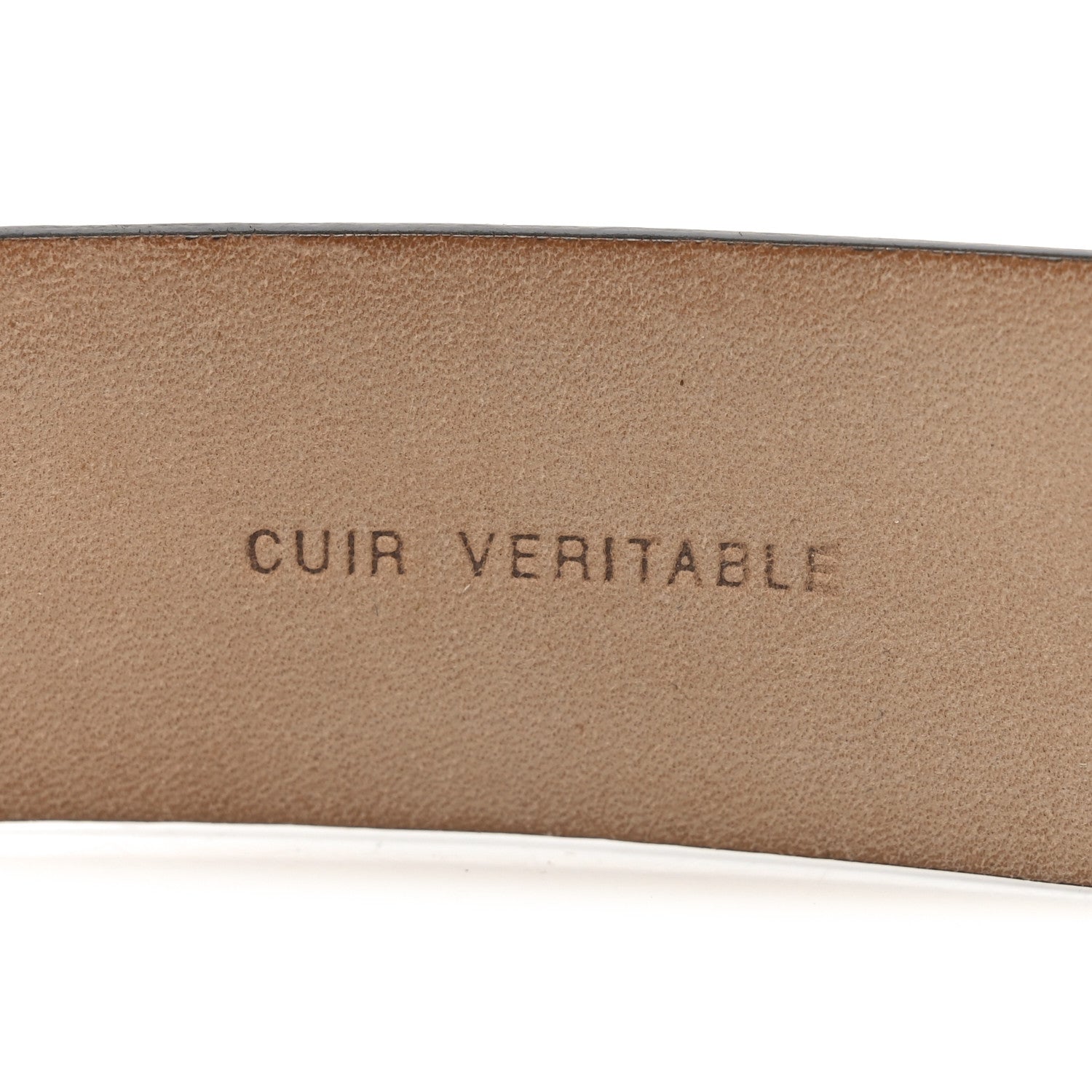Chanel Calfskin Belt 95 38 Black 7 of 7
