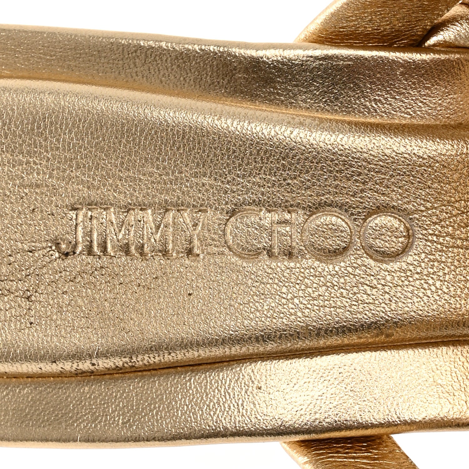 Jimmy Choo Metallic Nappa Diosa 90 Sandals 36 Gold 7 of 13