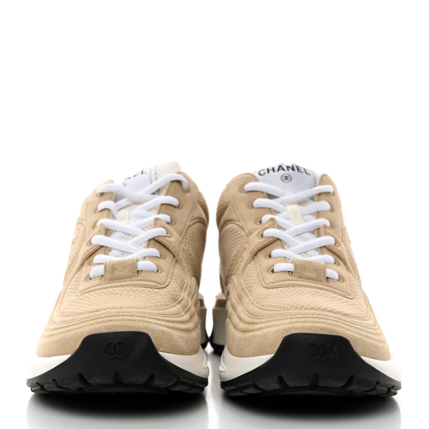 Fabric CC Womens Sneakers 39.5 Beige