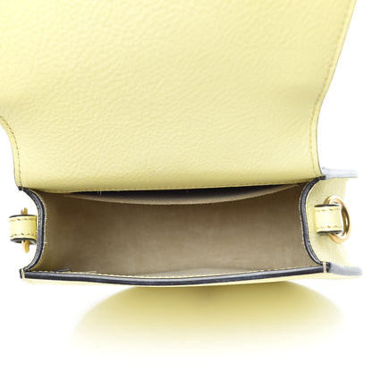 Chloe Calfskin Suede Small Nile Bracelet Bag Lemonade 5 of 13
