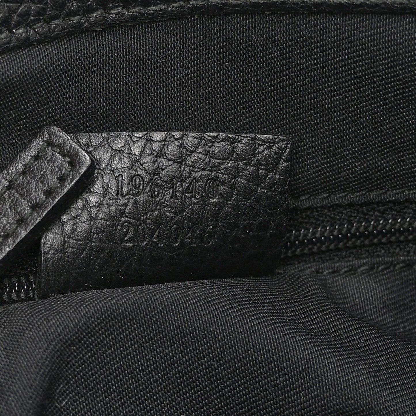 Monogram Shoulder Bag Black