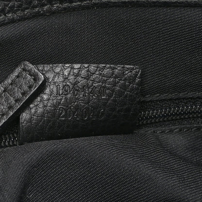 Gucci Monogram Shoulder Bag Black 7 of 10