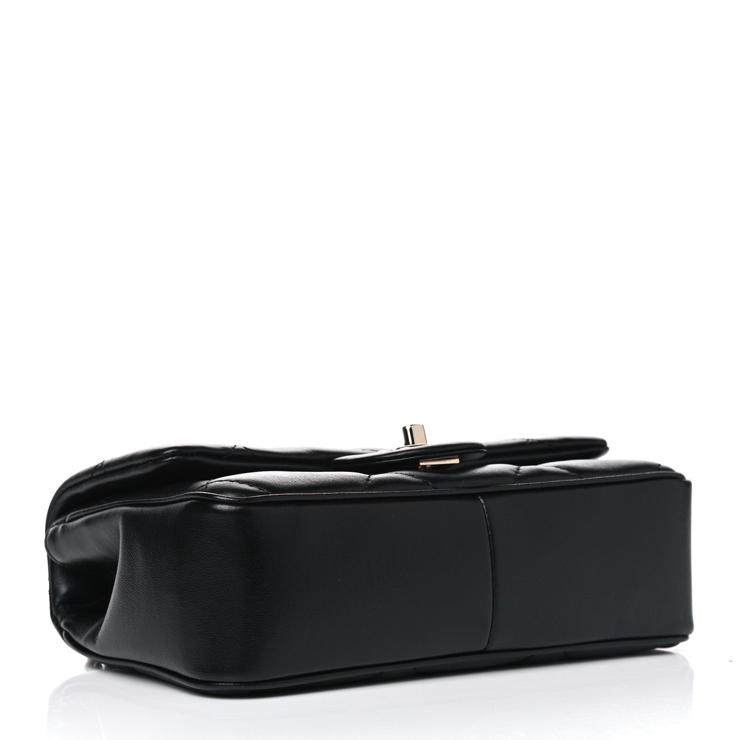 Chanel Lambskin Quilted Small Easy Carry Flap Black 3 of 5